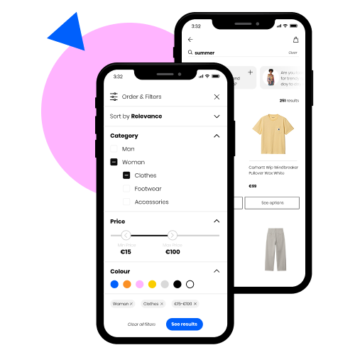 Conversion-first features